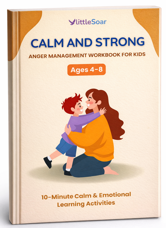 Anger Management Workbook for Kids (Ages 4–8)