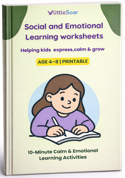 Social & Emotional Learning Worksheets (Ages 4–8)